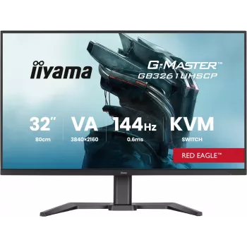 iiyama G-MASTER GB3261UHSCP-B1 computer monitor 80 cm (31.5 inch) 3840 x 2160 pixels 4K Ultra HD LED Black