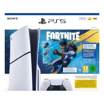 Sony PlayStation 5 - Fortnite Flowering Chaos Bundle 1 TB Wi-Fi Black, White
