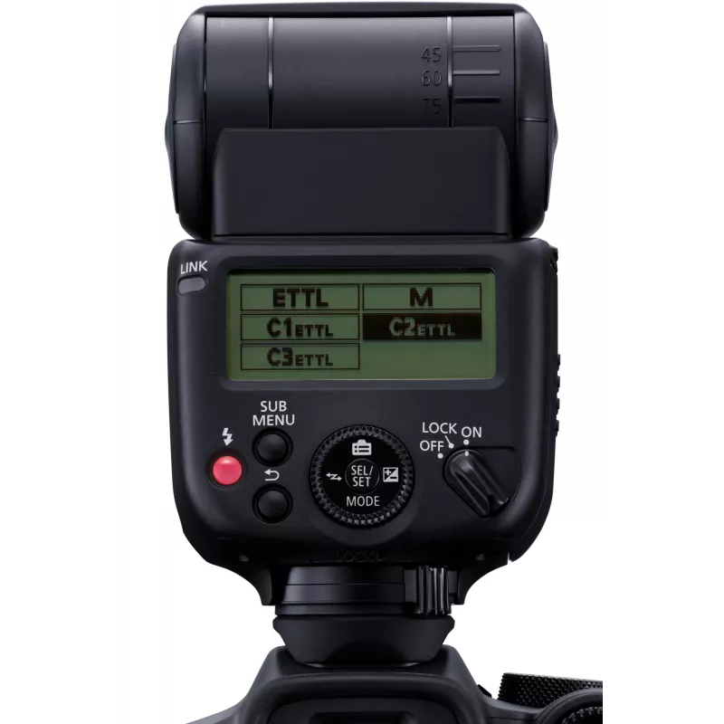 Camcorder flash Canon Speedlite EL-10 Black AA Battery 287g