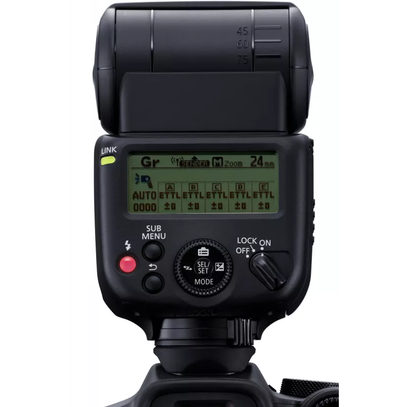 Camcorder flash Canon Speedlite EL-10 Black AA Battery 287g