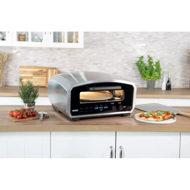 Unold Pizzaofen Enzo 68916 pizza maker/oven 1 pizza(s) 2100 W Stainless steel