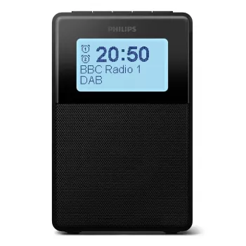 Digital alarm clock Philips TAR5100/10 Black 12/24h LCD Bluetooth