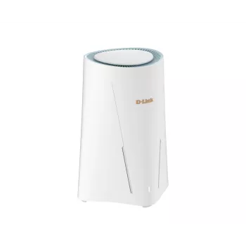 D-Link AX6000 Wi-Fi 6 SOHO Router, Wi-Fi 6E (802.11ax), Dual-band (2.4 GHz / 5 GHz), Ethernet LAN, White, Tabletop router