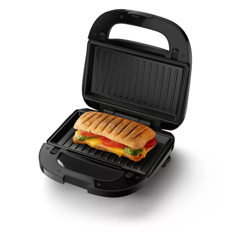 Philips 5000 series HD2350/80 Sandwich Maker, Phenol-Formaldehyde (PF), 0.75 m, 750 W, 220-240 V, 50-60 Hz, 236 mm