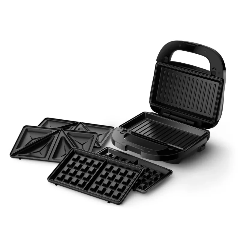 Philips 5000 series HD2350/80 Sandwich Maker, Phenol-Formaldehyde (PF), 0.75 m, 750 W, 220-240 V, 50-60 Hz, 236 mm
