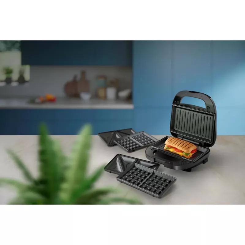 Philips 5000 series HD2350/80 Sandwich Maker, Phenol-Formaldehyde (PF), 0.75 m, 750 W, 220-240 V, 50-60 Hz, 236 mm