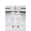 Raised toilet seat with arm supports ActionMed NT200AM — white, width 560 mm, max user weight 136 kg, lockable, assisted height adjustment