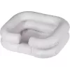 Inflatable washing bowl ActionMed PM200AM — portable rectangular hygiene basin, white, pump and hose included