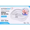 Inflatable washing bowl ActionMed PM200AM — portable rectangular hygiene basin, white, pump and hose included