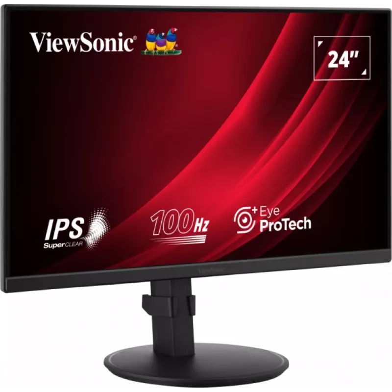 Viewsonic VG2408A-MHD computer monitor 61 cm (24 inch) 1920 x 1080 pixels Full HD LED Black