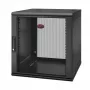 APC NetShelter WX AR112SH6 - 12U, 19 inch patch cabinet, Wall mount, Pre-assembled, 600MM deep