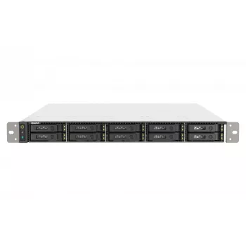 QNAP TS-h1090FU NAS Rack (1U) EPYC 7302P 128 GB DDR4 0 TB QuTS hero Black, Grey