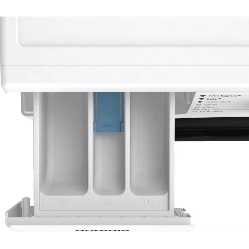 Gorenje Tvättmaskin WNHPI94A1PS BK070, Front-load, 9 kg, B, 75 dB, 1400 RPM, A