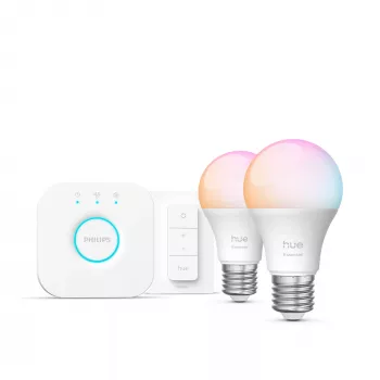 Smart LED bulb Philips Hue White and colour ambience E27 Bluetooth 8 W, 111 mm, 6 cm Ø (2-pack)