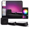 Philips Hue Play light bars starter kit — 2 Play light bars + Hue Bridge Pro, Bluetooth, black, Type C plug