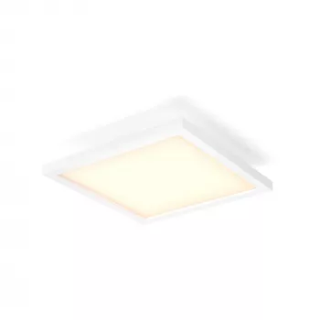 Philips Aurelle Square Panel Light, Smart ceiling light, Bluetooth/Zigbee, White, LED, Aluminium, Variable