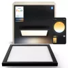 Philips Aurelle Square Panel, Smart ceiling light, Bluetooth/Zigbee, Black, LED, Aluminium, Variable