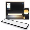 Smart ceiling light Signify Philips Aurelle Rectangle Panel — Bluetooth/Zigbee, 1200×300×48 mm, black