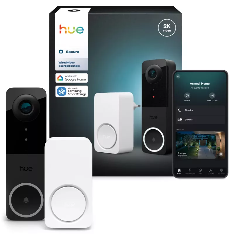 Philips doorbell kit Black