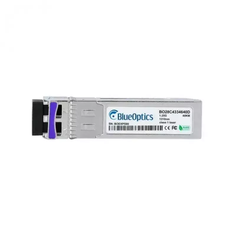Network transceiver module BlueOptics 02310XQV-BO — Fiber optic SFP, 1250 Mbit/s, cSFP, silver