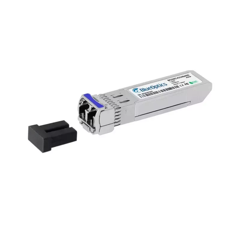 Fiber optic cSFP transceiver BlueOptics GLC-2BX-D-40KM-BO 1250 Mbit/s, silver, MTBF 3,000,000 h