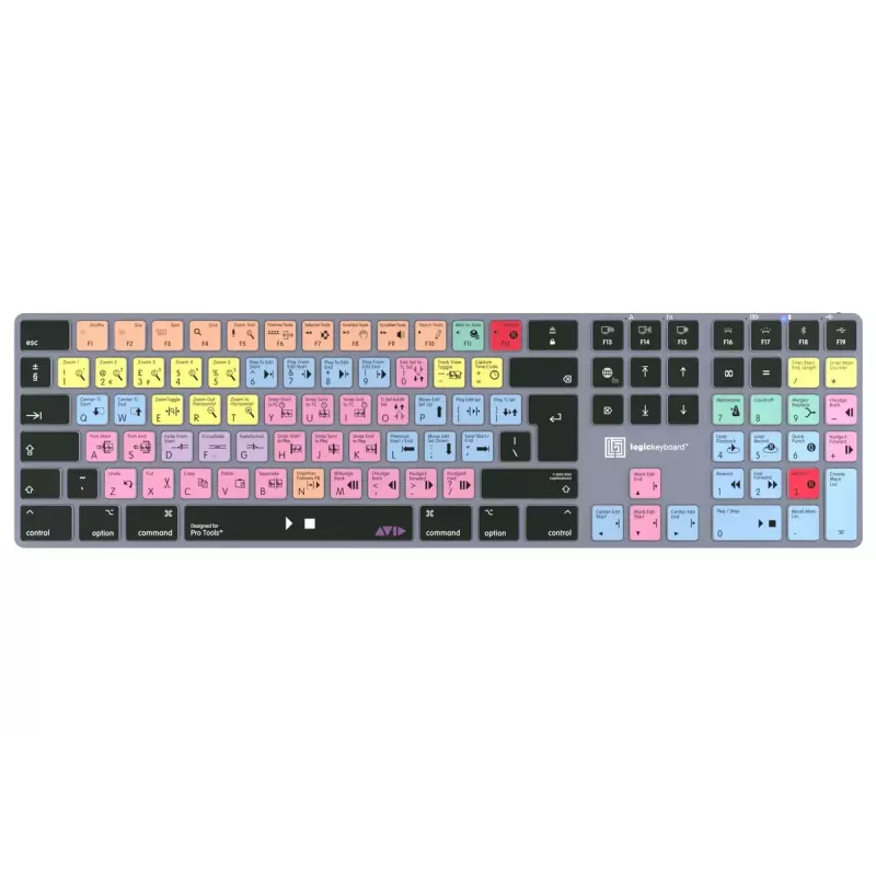 Logickeyboard LKB-PT-TM-UK Keyboard Office Bluetooth QWERTY English Full-size