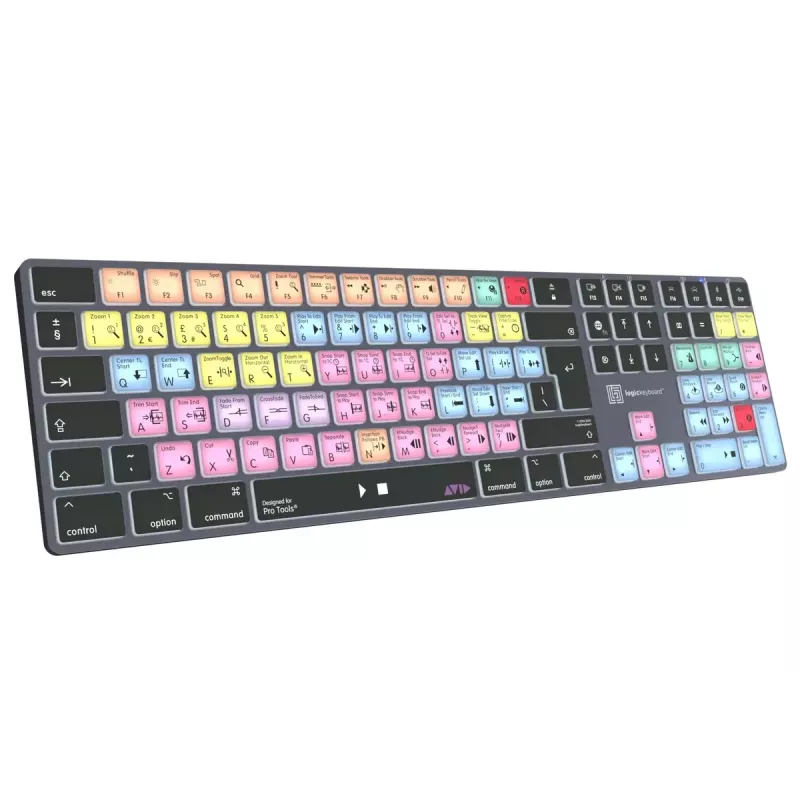 Logickeyboard LKB-PT-TM-UK Keyboard Office Bluetooth QWERTY English Full-size