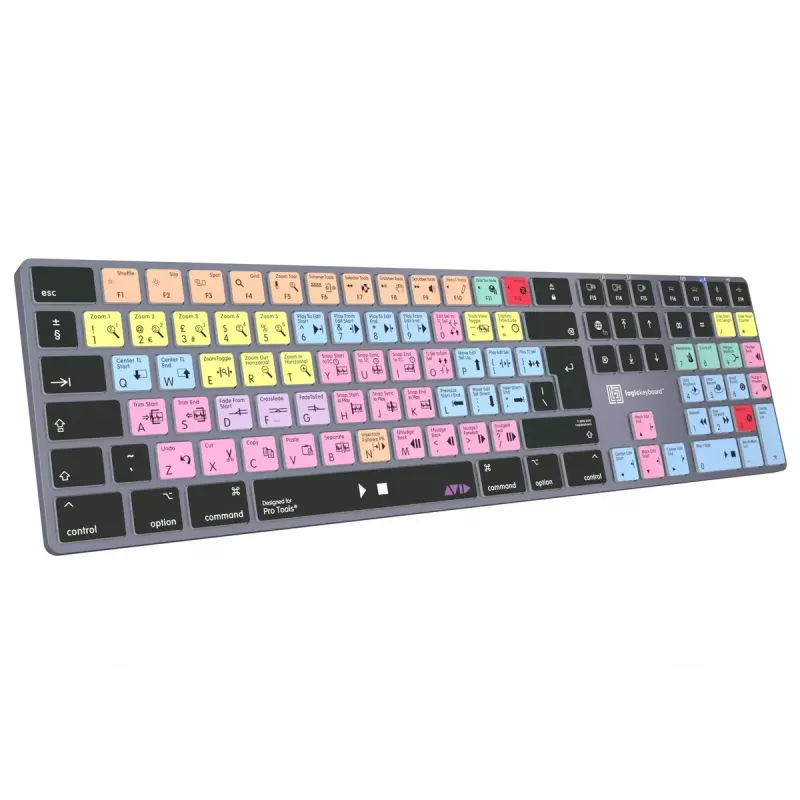 Logickeyboard LKB-PT-TM-UK Keyboard Office Bluetooth QWERTY English Full-size