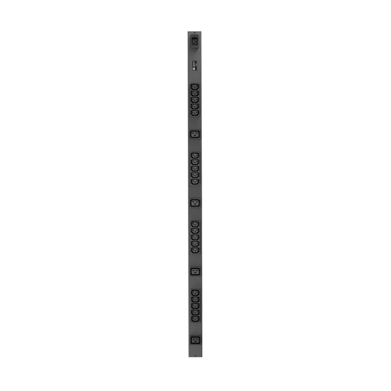 Vertiv Geist rPDU, basic, 0U, input C20 230V 16A, outputs (20)C13 | (4)C19 power distribution unit (PDU) 24 AC outlet(s) Black
