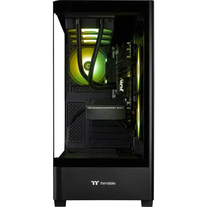 Desktop gaming PC THERMALTAKE FTW V290a 5070 black/transparent, Windows 11 Pro