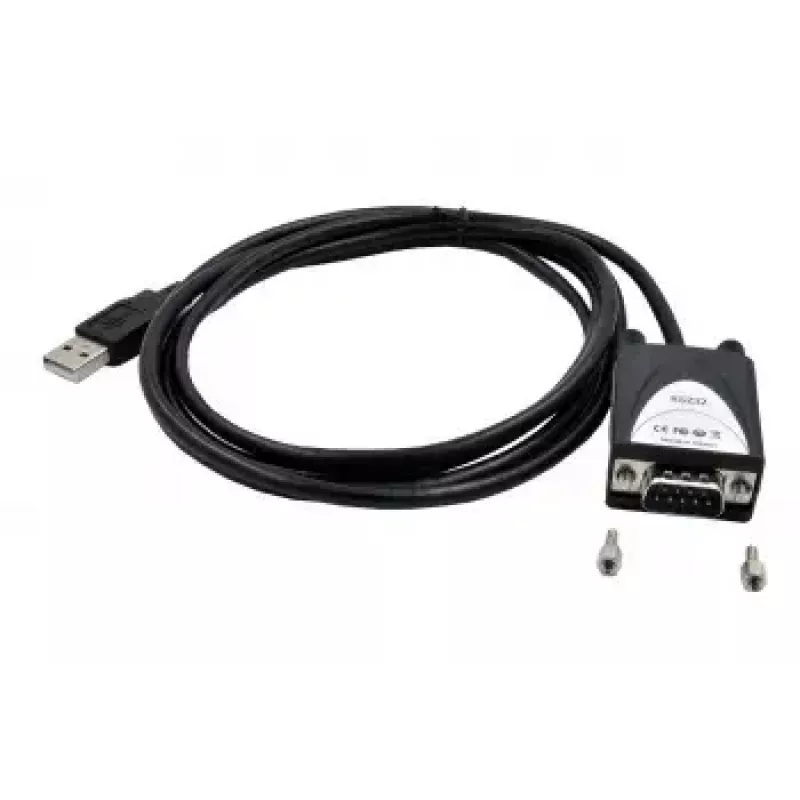 Serial Cable EXSYS EX-1311-2 USB Type-A DB-9 Black 1.8 m