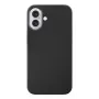 Cellularline Sensation - iPhone 16 Soft-touch silicone case, Cover, Apple, iPhone 16, 15.5 cm (6.1 inch), Black