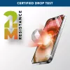 Cellularline Fortified Xtreme Glass - iPhone 16 Ultra-protective tempered glass with reinforced edges, easy to apply and ultra-resistant