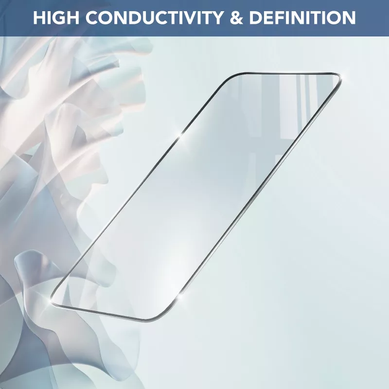 Cellularline Fortified Xtreme Glass - iPhone 16 Ultra-protective tempered glass with reinforced edges, easy to apply and ultra-resistant