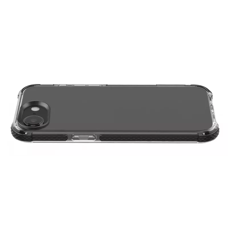 Cellularline Tetra Force Strong Guard - iPhone 16e Ultra-protective, anti-shock flexible case with integrated Microban® antibacterial technology