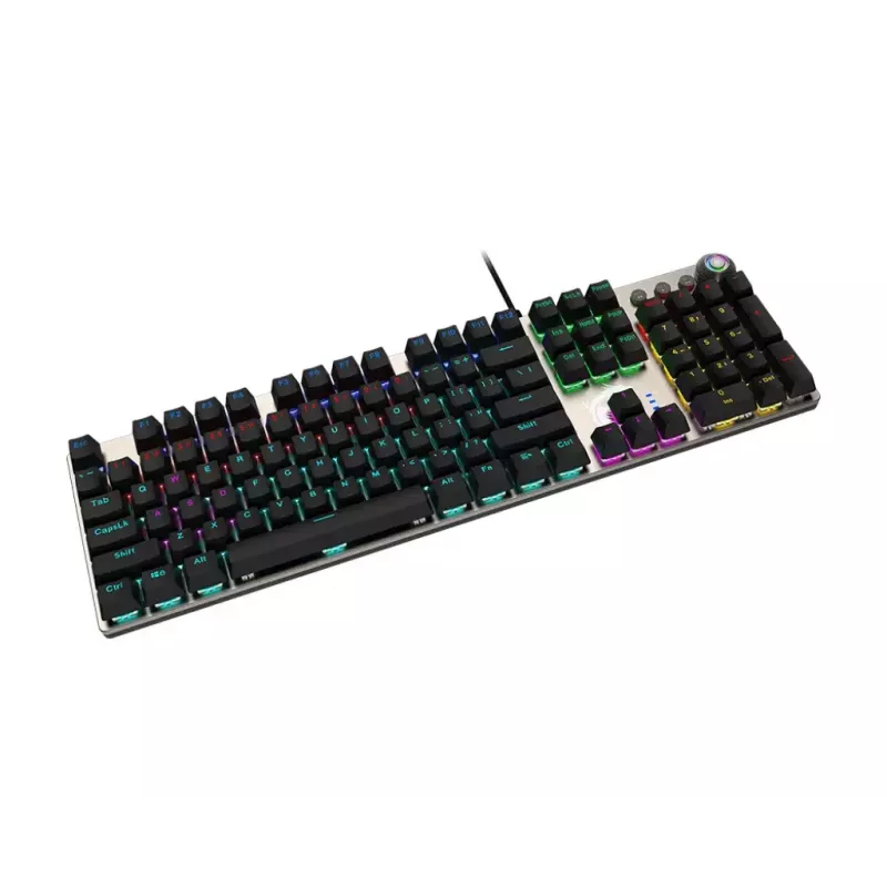 Gaming Keyboard MSI FORGE GK310 RED DE Mechanical USB QWERTY Black