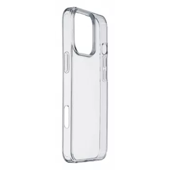Cellularline Clear Protect - iPhone 16 Pro Max Hard case with rubber edges