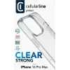 Cellularline Clear Protect - iPhone 16 Pro Max Hard case with rubber edges