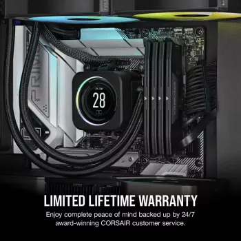 Corsair Vengeance, DDR5-6400, CL32, AMD EXPO + Intel XMP 3.0 - 32 GB Dual-Kit, grau
