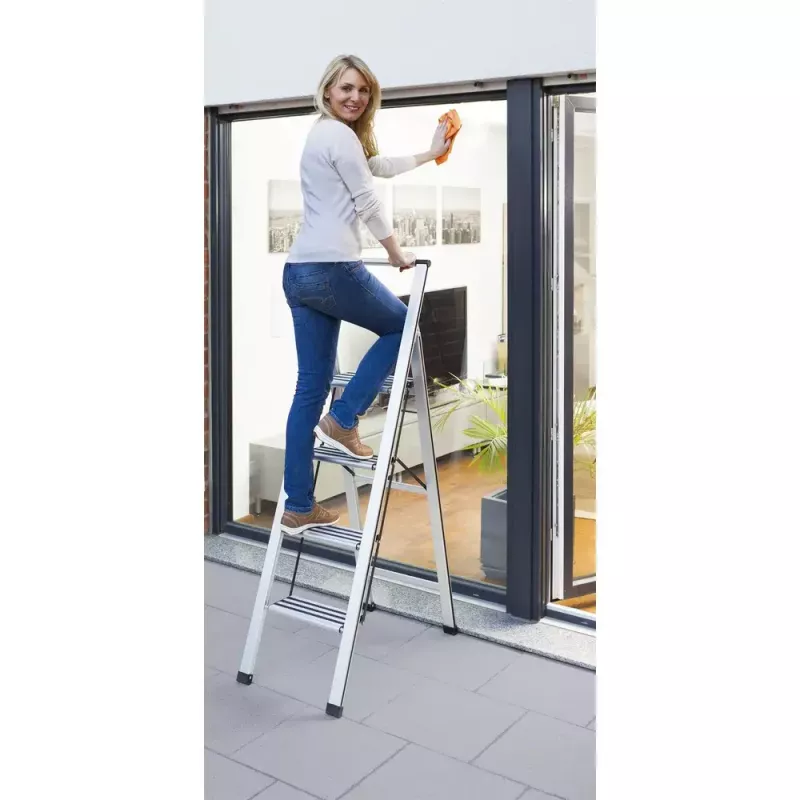 Folding Stepladder Aluminium Wenko 601013100