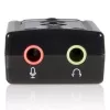 StarTech.com Virtual 7.1 USB Stereo Audio Adapter External Sound Card