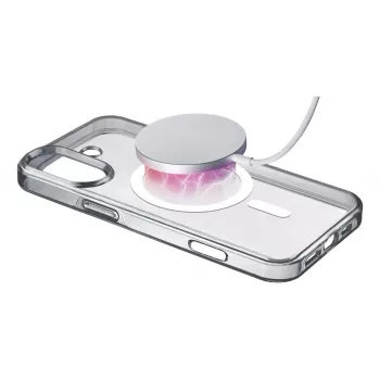 Cellularline Gloss Mag - iPhone 16 Magnetic case for charging and attaching to the MagSafe charger