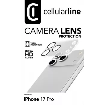 Cellularline Camera Lens - iPhone 17 Pro Protection for the camera