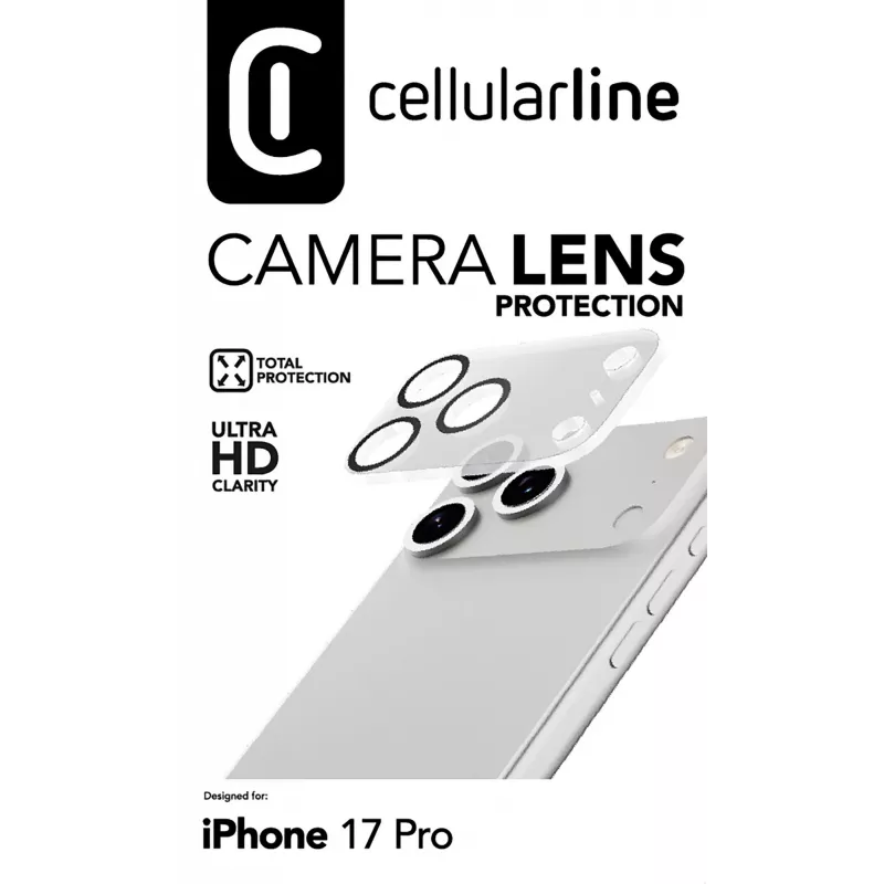 Cellularline Camera Lens - iPhone 17 Pro Protection for the camera