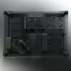 RAIJINTEK Paean Desktop PC Case — Black Transparent, ATX/Micro-ATX/Mini-ITX, 4x USB 3.2 Gen1, 3x3.5 inch + 3x2.5 inch bays