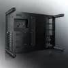 RAIJINTEK Paean Desktop PC Case — Black Transparent, ATX/Micro-ATX/Mini-ITX, 4x USB 3.2 Gen1, 3x3.5 inch + 3x2.5 inch bays