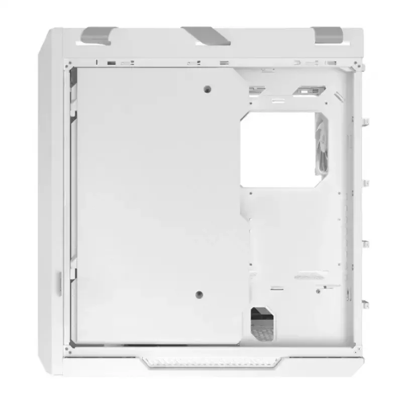 PC Case ASUS ROG Strix Helios II Midi Tower White — supports EATX/ATX/Micro‑ATX/Mini‑ITX, 3x140mm front + 1x140mm rear, 2×3.5 inch + 4×2.5 inch bays, tempered glass
