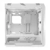PC Case ASUS ROG Strix Helios II Midi Tower White — supports EATX/ATX/Micro‑ATX/Mini‑ITX, 3x140mm front + 1x140mm rear, 2×3.5 inch + 4×2.5 inch bays, tempered glass