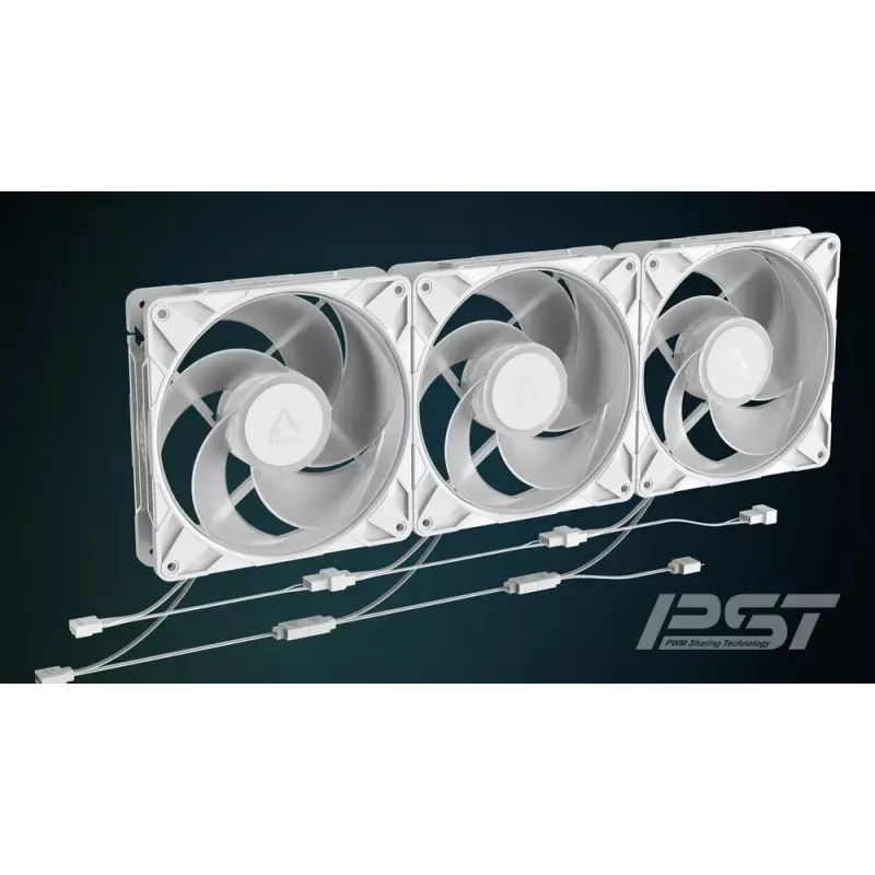 140 mm Fan Arctic Freezer P14 Pro Reverse A-RGB (White) — 166.5 m³/h, 5.1 mmH₂O, FDB, PWM, Cable Splitter