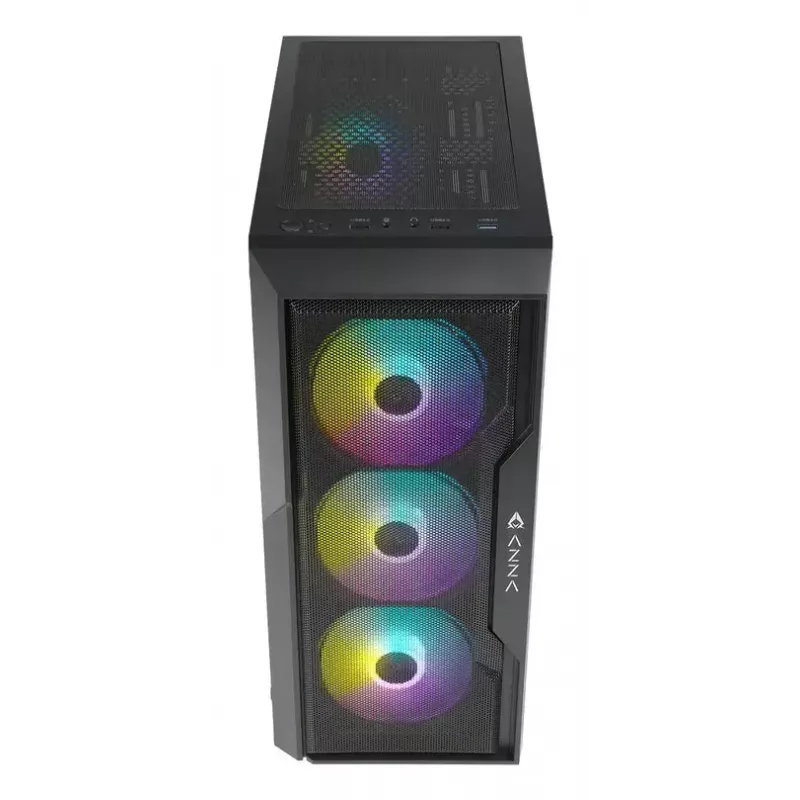 PC Case Azza Fighter Midi Tower Black